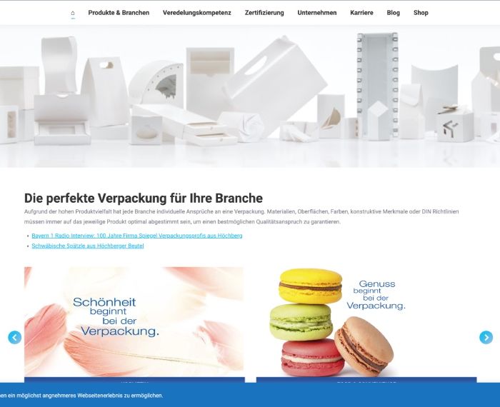 Konzeption-Webentwicklung-Webdesign-Spiegel-Verpackungen